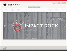 Tablet Screenshot of impactrock.com